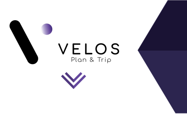 Velos Plan and Trip Logo